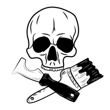 Load image into Gallery viewer, Painter Nation Original Logo Sticker