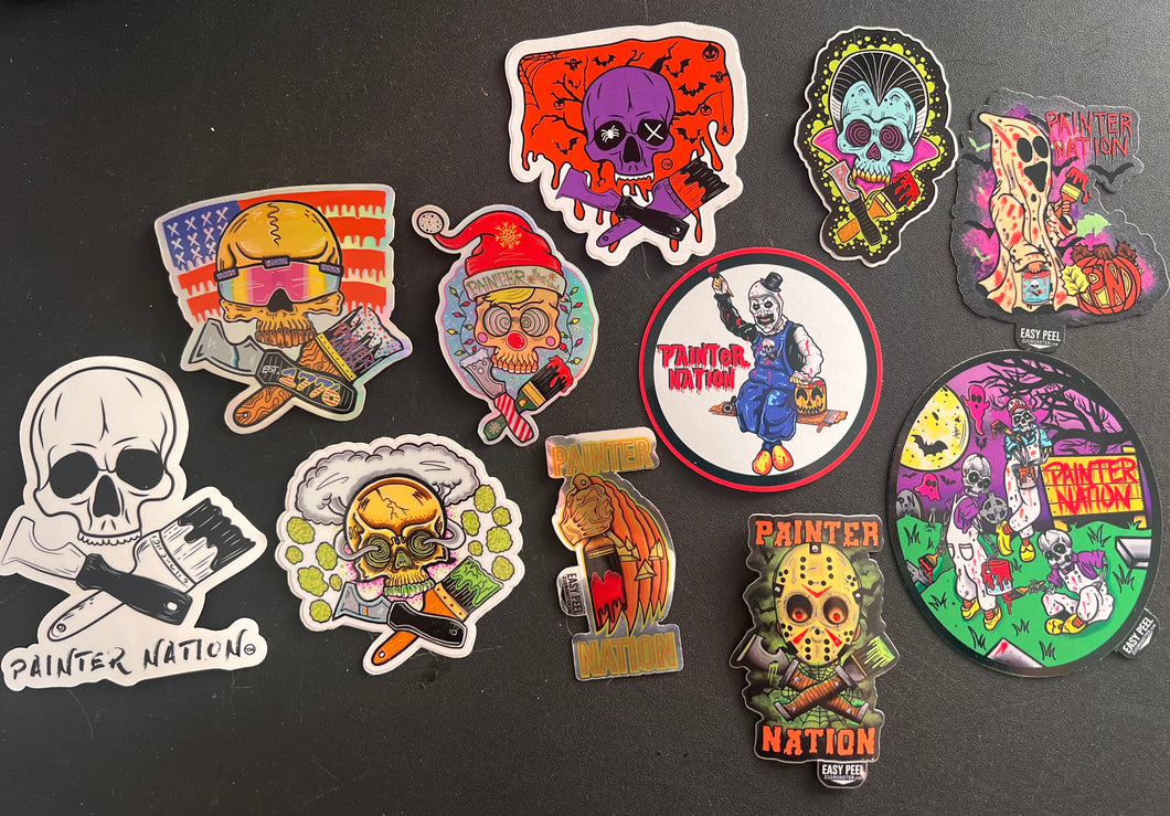 Painter Nation Sticker Pack