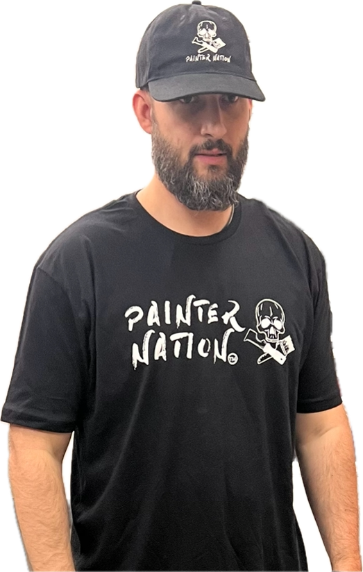 Painter Nation Black T-Shirt