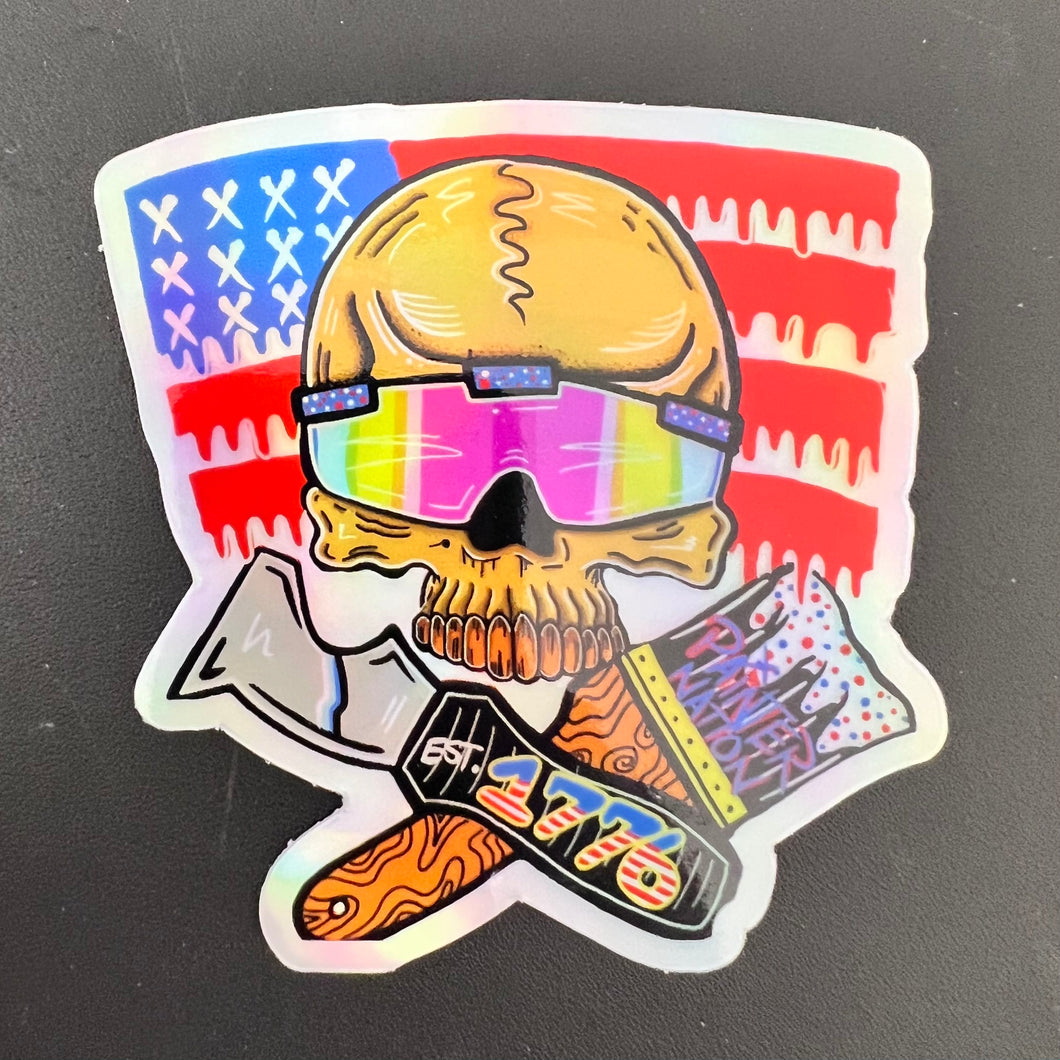 Painter Nation 'Merica Sticker
